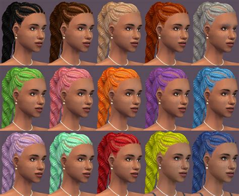 chanel dutch braids by shespeakssimlish